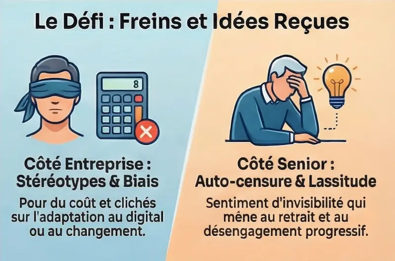 Comment valoriser les seniors en entreprise plutôt que les mettre au placard