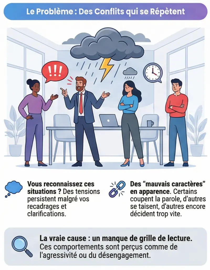 Comment le MBTI aide à apaiser les tensions entre collaborateurs qui ne se supportent plus
